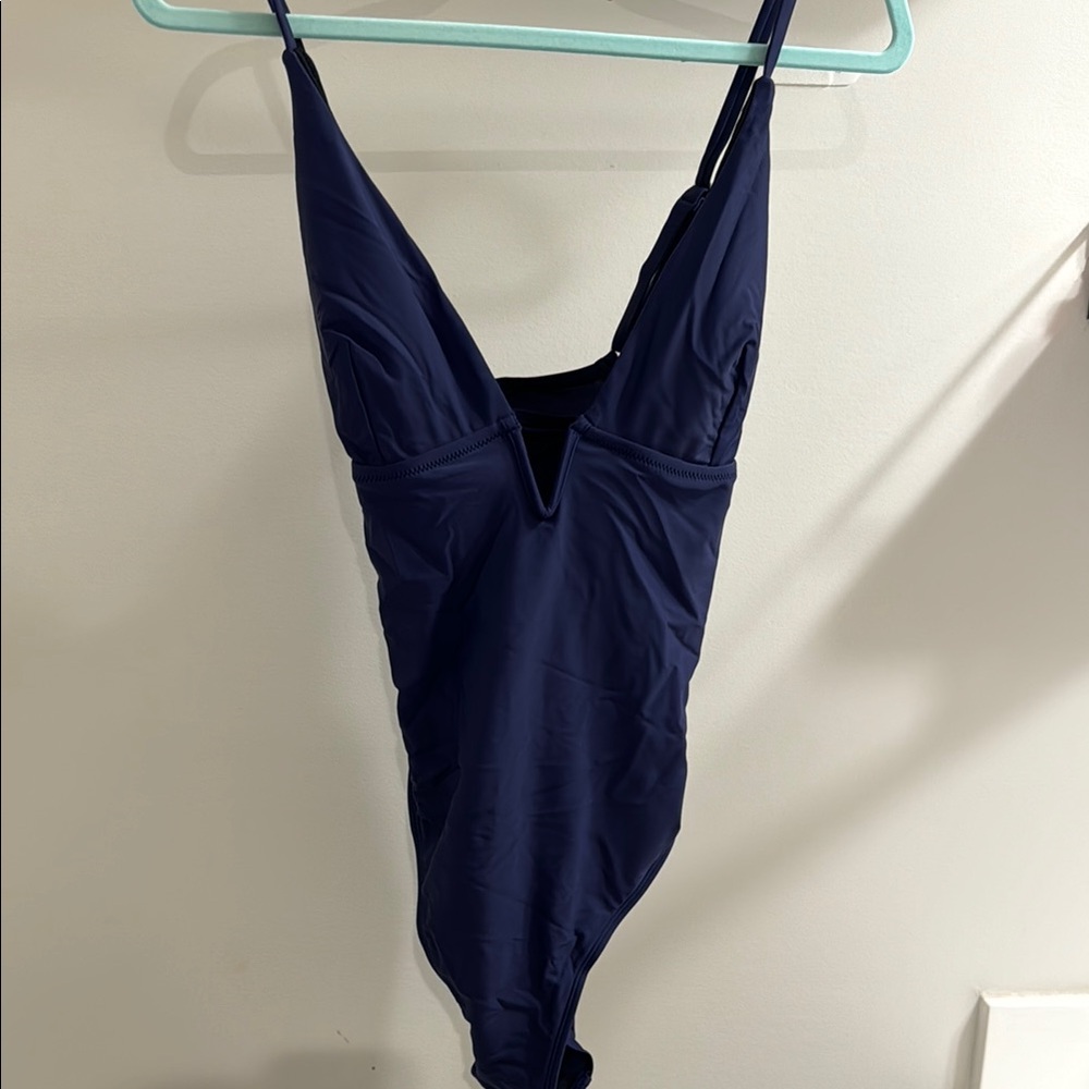 NWT Cupshe navy one piece size XL